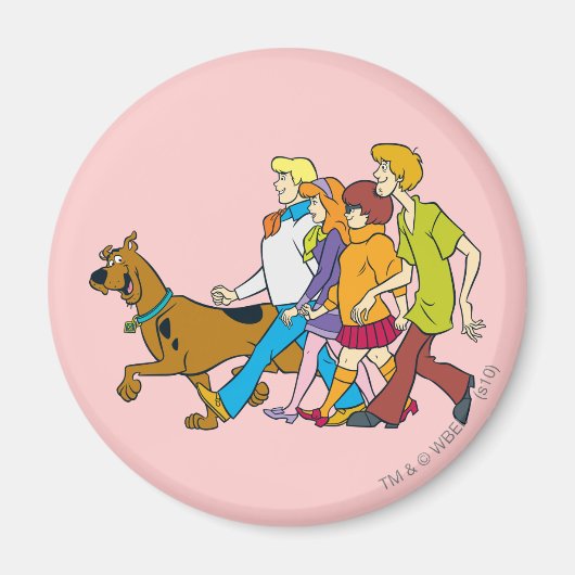 全体集団18 Mystery Inc マグネット (正面)