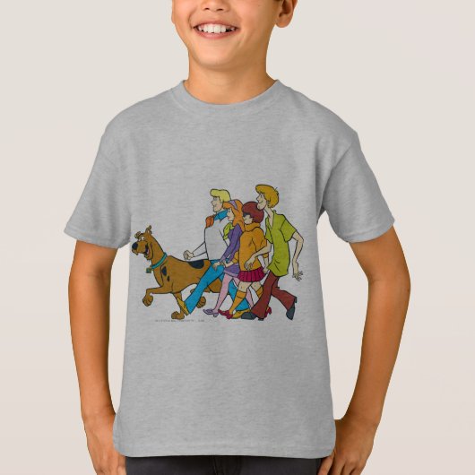全体集団18 Mystery Inc Tシャツ (正面)