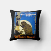 全保カナダ忙し クッション (裏面)