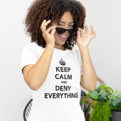 全保体を落ち着かせ否定する Tシャツ