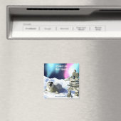 全保護竪琴の封印！ワイルドライフマグネット マグネット (インサイチュ (食洗機))