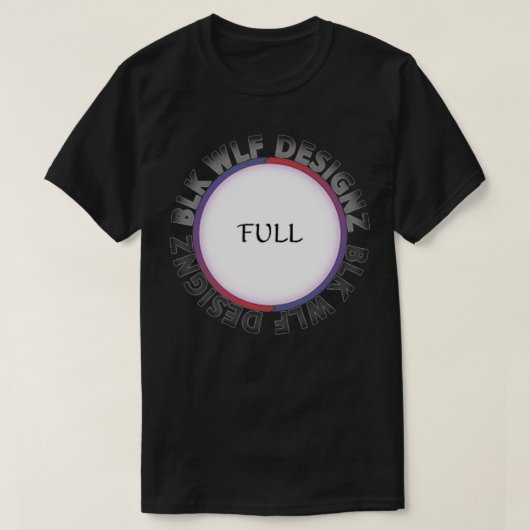 全円BLKWLF MMXXI Tシャツ (デザイン正面)