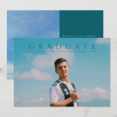 全出血はっきりした地 案内状 (正面/裏面)