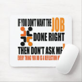 全力を常に尽くして下さい マウスパッド (マウス)