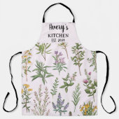 全周プリントキッチンエプロンプレゼント エプロン (正面)