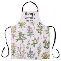 全周プリントキッチンエプロンプレゼント