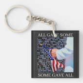全員が何かを捧げ、ある者は全てを捧げた キーホルダー (正面)