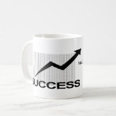 全員に衝撃を与える：はっきりしたやる気を起こさせる引用文 コーヒーマグカップ (正面左)