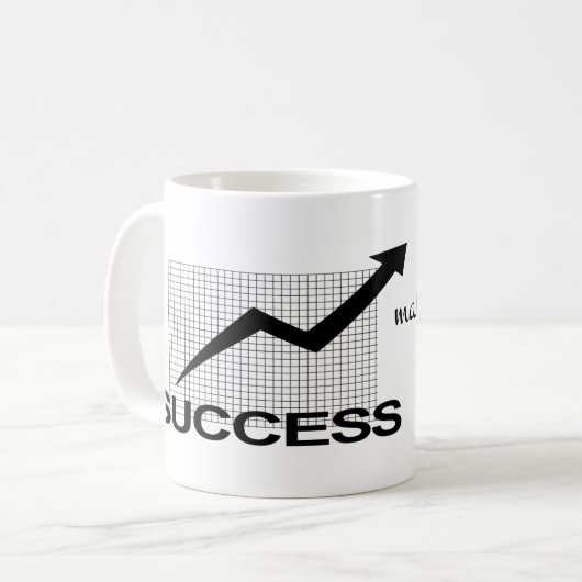 全員に衝撃を与える:はっきりしたやる気を起こさせる引用文 コーヒーマグカップ (正面左)