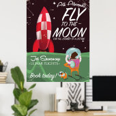 全員乗り!ムーンポスターに飛ぶ ポスター (ホームオフィス)