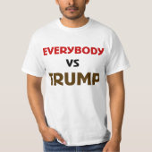 全員VSトランプ Tシャツ (正面)