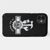 全商パパヴィンテージ男性用便利道具 Case-Mate iPhoneケース (裏面(横))