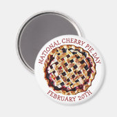 全国さくらんぼパイの日2月20日 マグネット (正面/裏面)