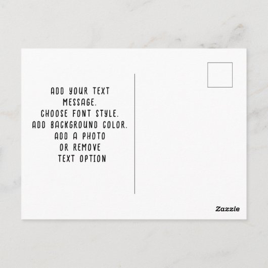 全国たこ月用カード ポストカード (裏面)