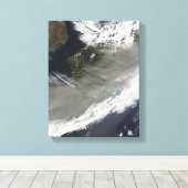 全国のほこり キャンバスプリント (インサイチュ (ウッドフロア))