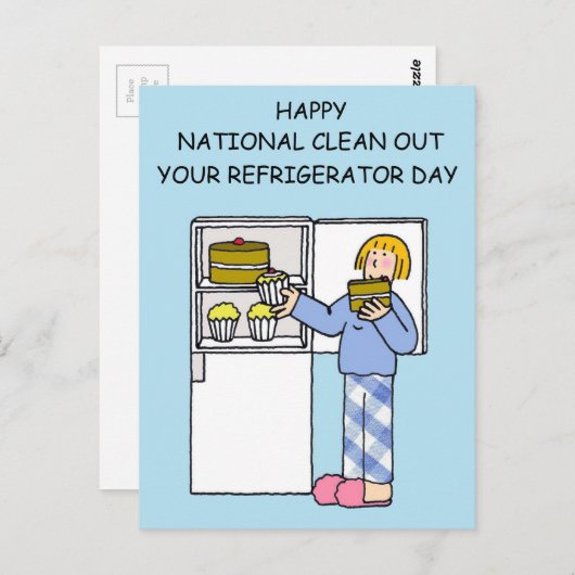 全国の冷蔵庫の日11月 ポストカード (正面/裏面)