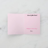 全国エレガントブラデー用挨拶状 カード (内部)