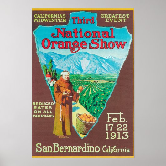 全国オレンジショーポスター#1 ポスター (正面)