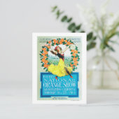 全国オレンジショーポスター#2 ポストカード (スタンド正面)