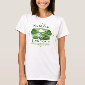 全国カエルの月 Tシャツ