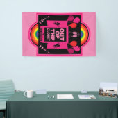 全国カミングアウトデー NCOD 横断幕 (トレードショー)