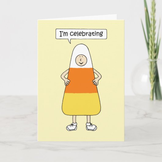 全国キャンディコーンデー - 10月。 カード (正面)