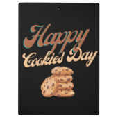 全国クッキーの日、私は賢いクッキーを教える クリップボード (裏面)