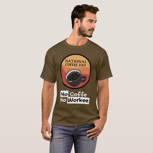 全国コーヒーの日9月29日 Tシャツ (正面フル)