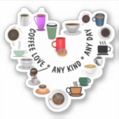 全国コーヒーの日 シール (正面)