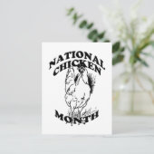 全国チキン月 ポストカード (スタンド正面)