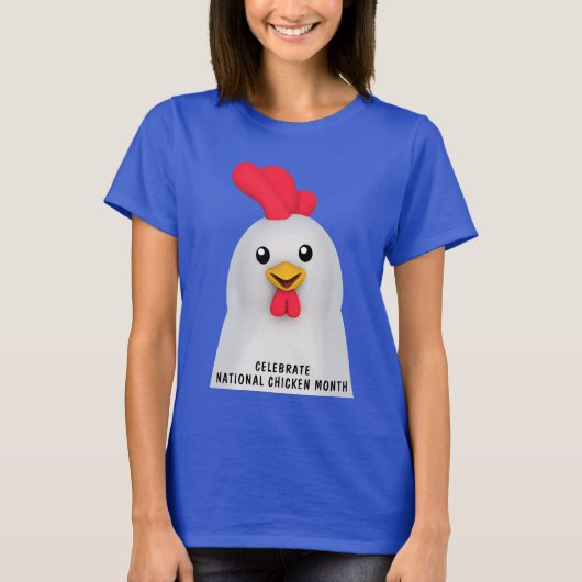 全国チキン月 Tシャツ (正面)