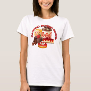 全国デザート月 Tシャツ
