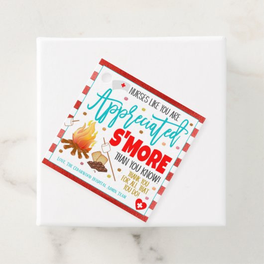 全国ナース感謝ウィークより多くのギフトラベル フェイバータグ (インサイチュ)