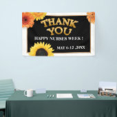 全国ナース週フローラありがとう 横断幕 (トレードショー)