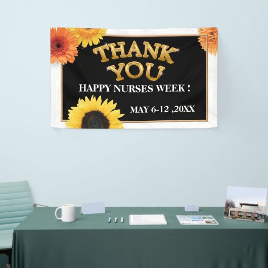全国ナース週フローラありがとう 横断幕 (トレードショー)