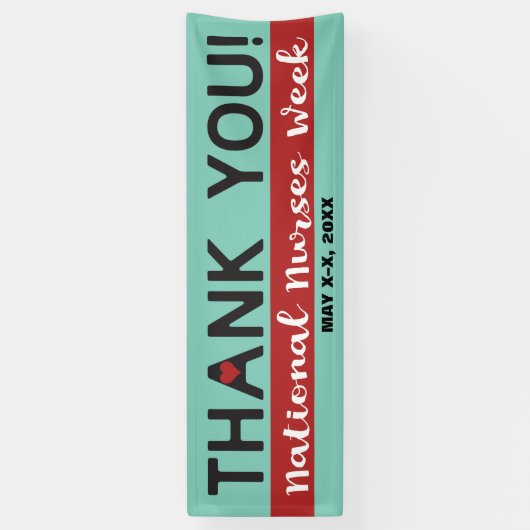 全国ナース週間ありがとう 横断幕