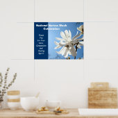 全国ナース週間お祝いポスターありがとう ポスター (キッチン)