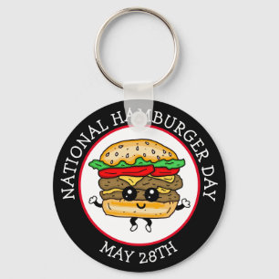 全国ハンバーガーの日5月28日 キーホルダー