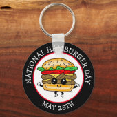 全国ハンバーガーの日5月28日 キーホルダー (正面)