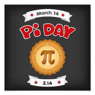 全国パイの日、3月14日 フォトプリント