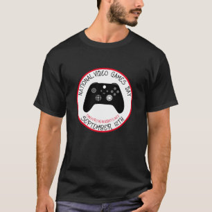 全国ビデオゲームの日9月12日 Tシャツ