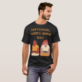 全国ビデオゲームの日 Tシャツ (正面フル)