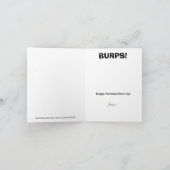 全国ビールデーグリーティングカード カード (内部)