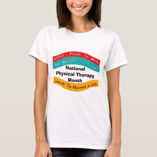 全国フィジカルセラピー月Tシャツ2013 II Tシャツ (正面)