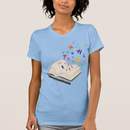 全国リテラシー月間 Tシャツ (正面)