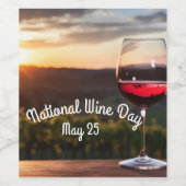 全国ワインデー ワインラベル (シングルラベル)