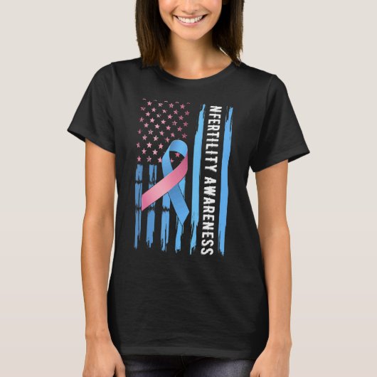 全国不妊認識度週間 Tシャツ (正面)
