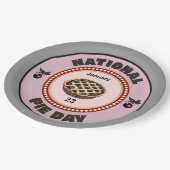 全国円さくらんぼ円 ペーパープレート (アングル)