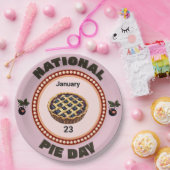 全国円さくらんぼ円 ペーパープレート (パーティー)