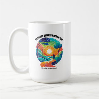 全国出勤日 コーヒーマグカップ